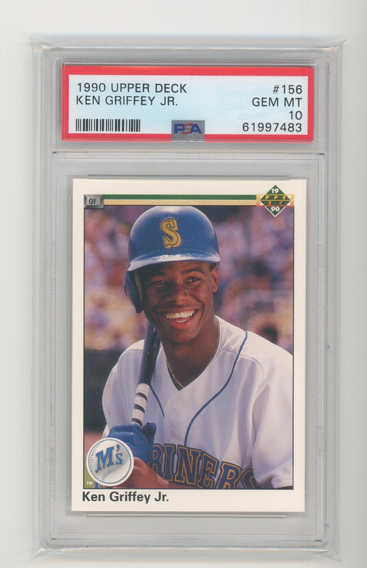 1990 Upper Deck #156 Ken Griffey Jr PSA 10