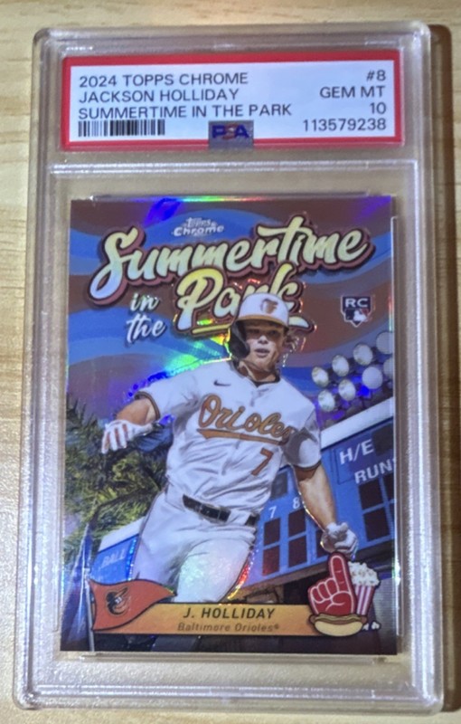 Jackson Holliday Rookie PSA 10 