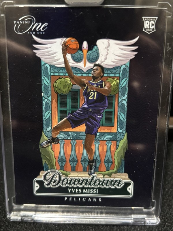 2024-25 Panini One and One - Yves Missi - Downtown (SP, SSP) #40 SEALED 📈📈