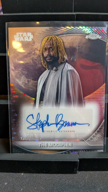 Topps Star Wars The Modifier /99 Auto #AV-THU