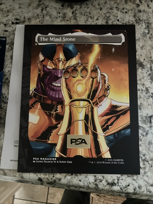 THANOS Magic the Gathering MTG PSA Magazine New view 2