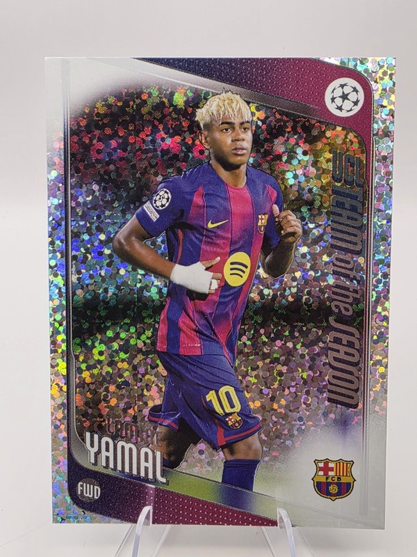 2025-26 Topps Uefa Club Competitions - UCL Team of the Season Lamine Yamal...