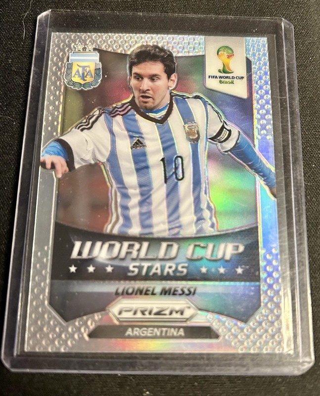 2014 Panini Prizm World Cup - Stars Lionel Messi #1 Silver Prizm