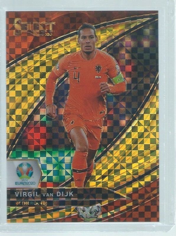 VIRGIL VAN DIJK 2020 SELECT EURO FIELD LEVEL PRIZM GOLD #D 2/10