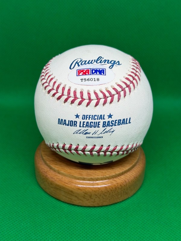 BILL MAZEROSKI Autograph Auto Baseball OMLB PSA/DNA Authentic Inscribed Pirates view 2