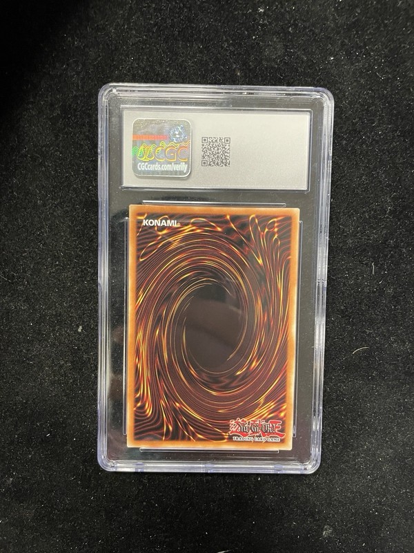Yu-Gi-Oh! Blue-Eyes White Dragon Ghost Rare 2022 CGC 9.5 view 2