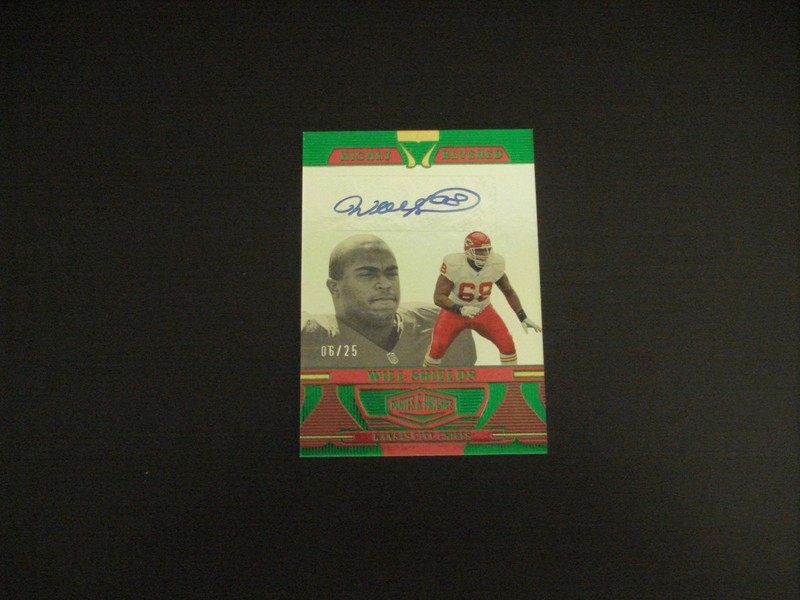 2023 PLATES & PATCHES- *HIGHLY REVERED* AUTO- WILL SHIELDS- KANSAS CITY- 06/25