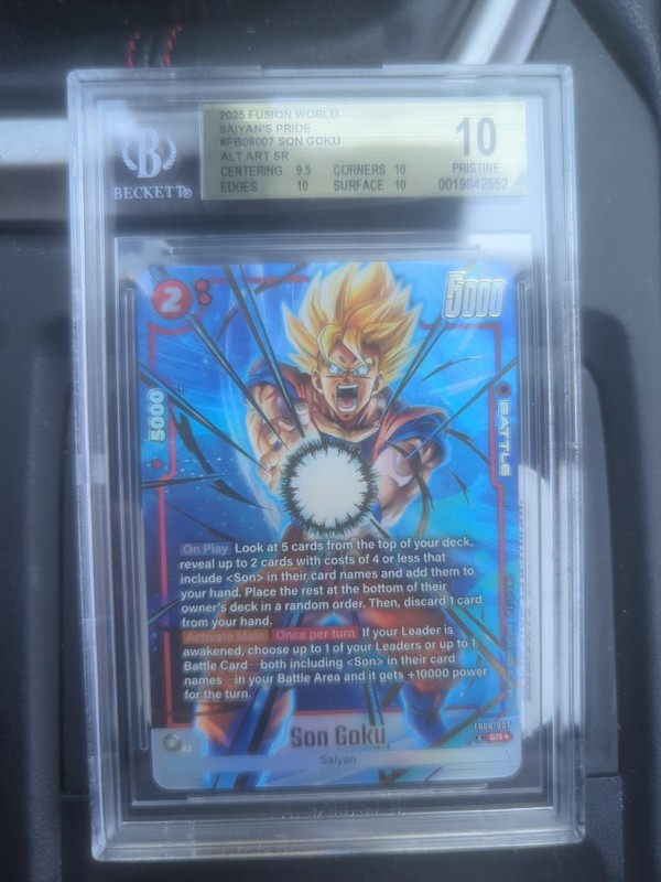 2025 Fusion World Saiyan's Pride Son Goku  FB8007
