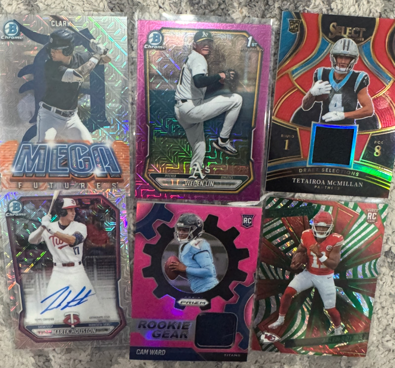 SSP ALL Top Propsects Case Hit! Numbered Autos patches mlb nfl!