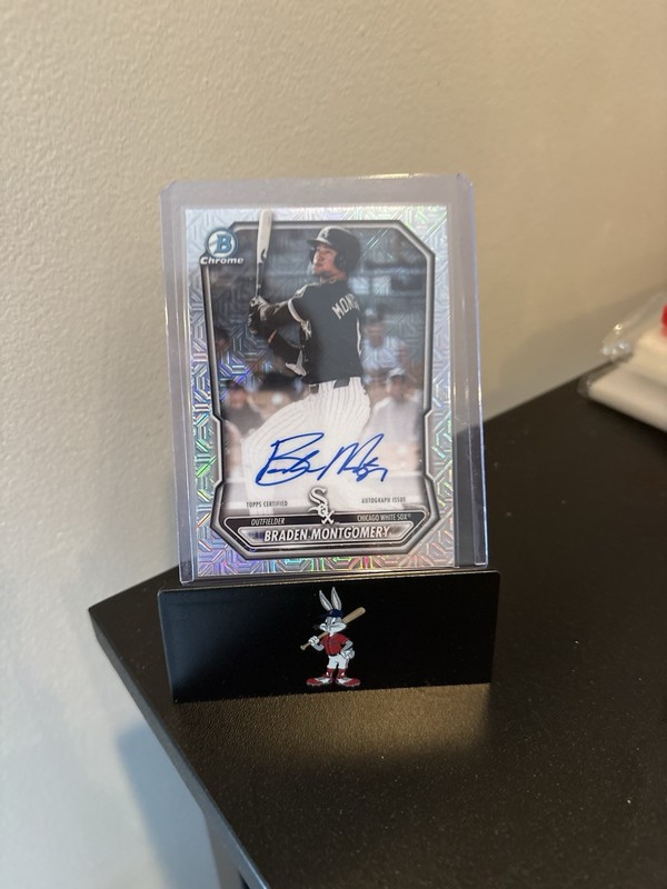 2026 Bowman Chrome Braden Montgomery #BMA-BM White Sox Mojo Auto