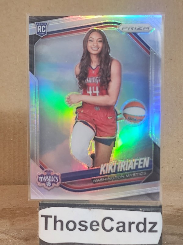 2025 Panini Prizm WNBA Variation Silver Prizm #149 Kiki Iriafen