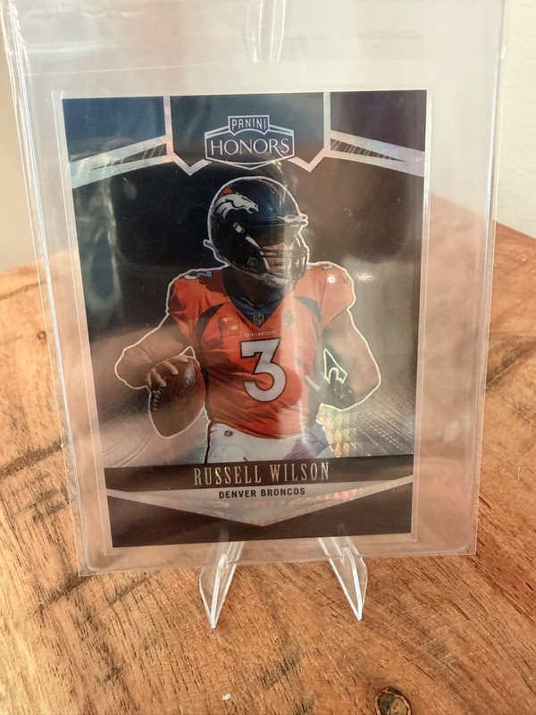 2022 Panini Honors - Russell Wilson #14 Black 1/1