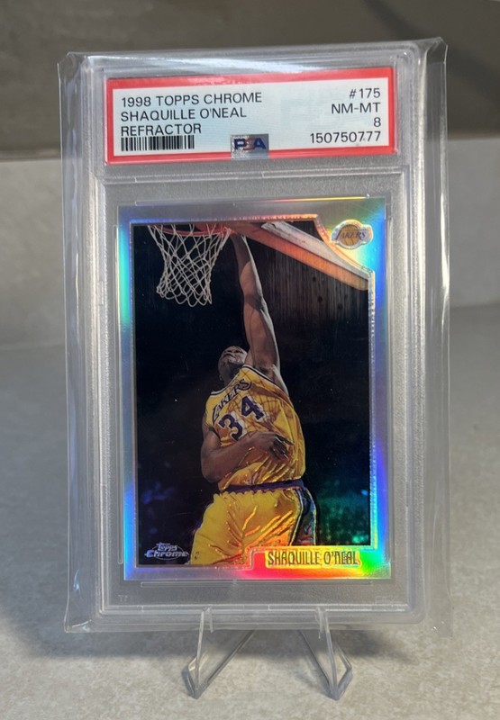1998-99 Topps Chrome - Shaquille O'Neal #175 Refractor