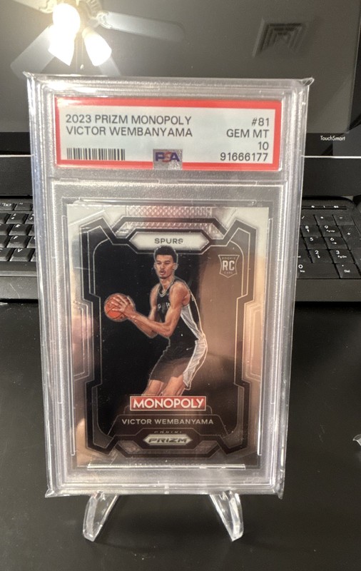 2023-24 Panini Prizm Monopoly - Victor Wembanyama #81 (RC) PSA 10🔥