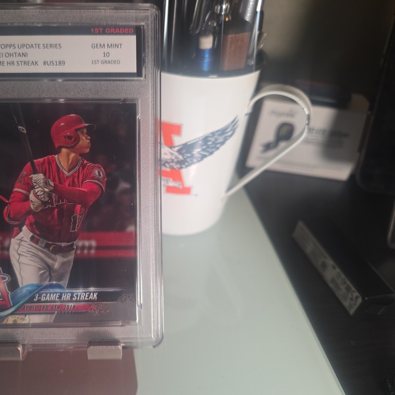 PSA 10 SHOHEI OHTANI/OTANI 2018 TOPPS UPDATE US189 LA ANGELS Rookie RC GEM MINT view 2