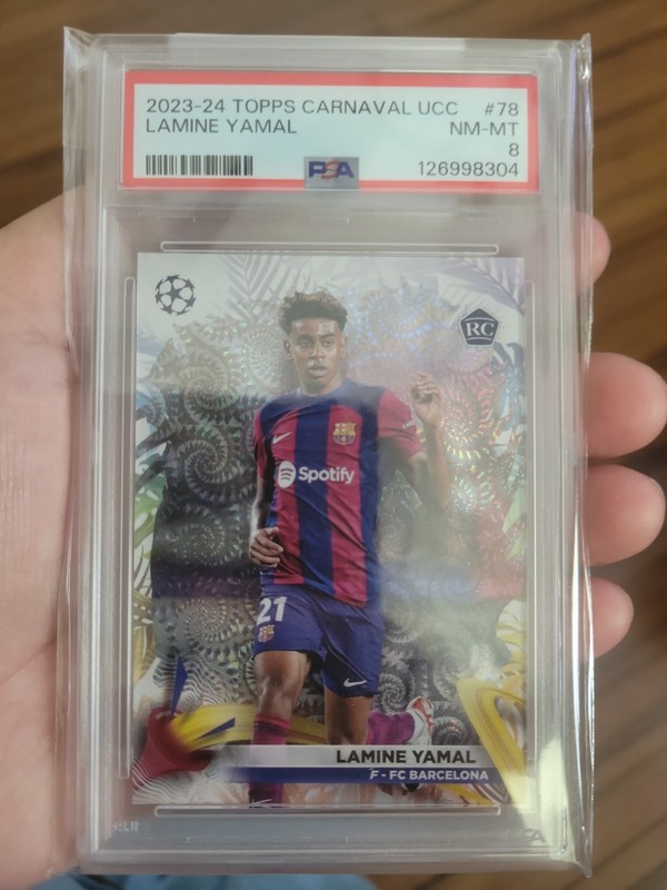2023-24 Topps Carnaval Edition Uefa Club Competitions - Lamine Yamal #78 (RC)