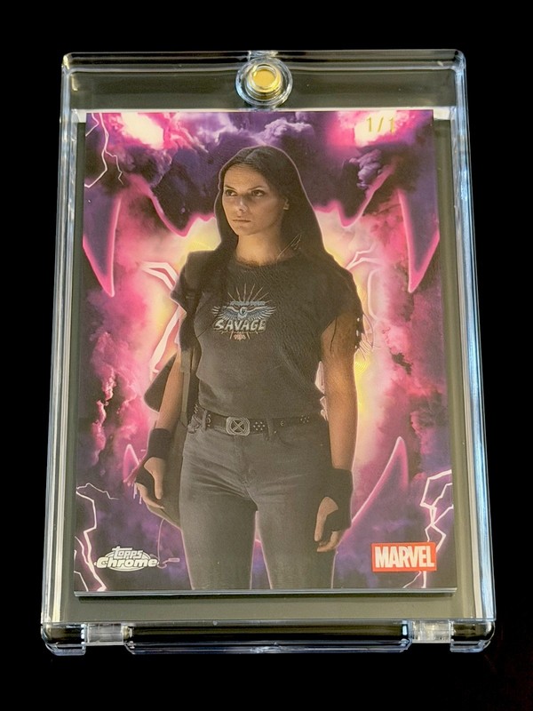 2025 Topps Chrome Deadpool Wolverine X-23 The Void #TV-6 SSP 1/1 SUPERFRACTOR 