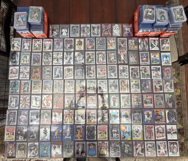 MASSIVE Sports Card Lot W/30 Slabs Autos Patches Numbered 350+ Cards Rookies