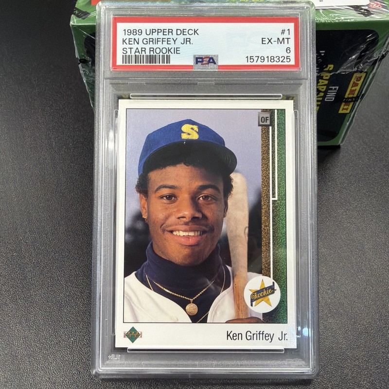 1989 Upper Deck - Star Rookie Ken Griffey Jr #1 (RC)