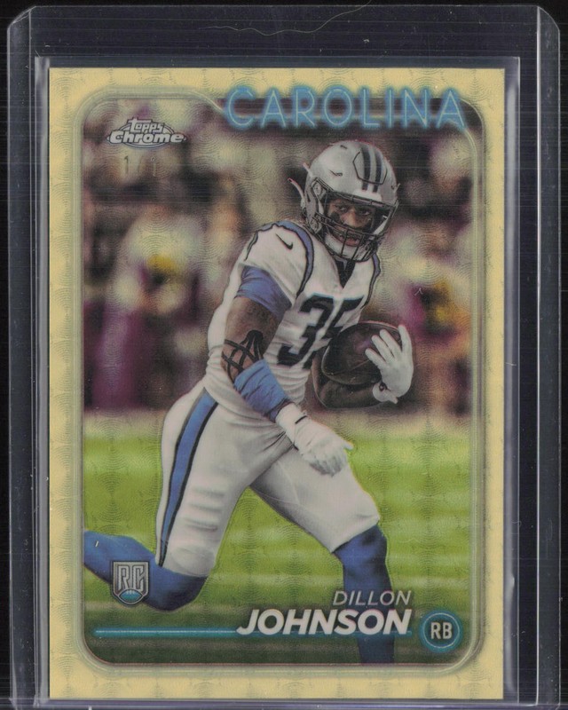 2024 Topps Chrome Superfractor Rookies #274 Dillon Johnson 1/1 RC Rookie