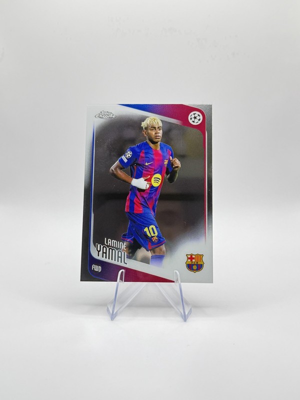 Lamine Yamal - 2025-26 Topps Chrome UEFA Club Competitions #10 view 1