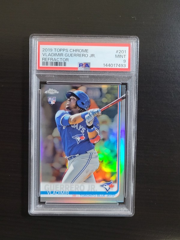 2019 Topps Chrome Vladimir Guerrero Jr. Rookie Refractor #201 PSA 9