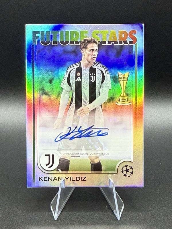 2024-25 Topps Future Stars Kenan Yildiz Auto