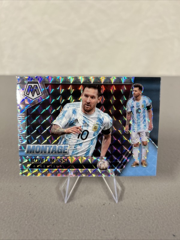 2021-22 Panini FIFA Road to World Cup - Montage Lionel Messi #10 Mosaic Prizm