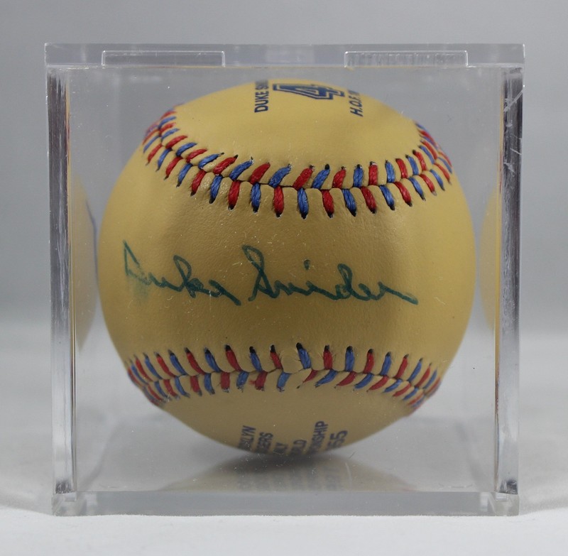 Signed Baseball ~Duke Snider~ Autograph *HoF* Brooklyn Dodgers PSA/DNA Authentic