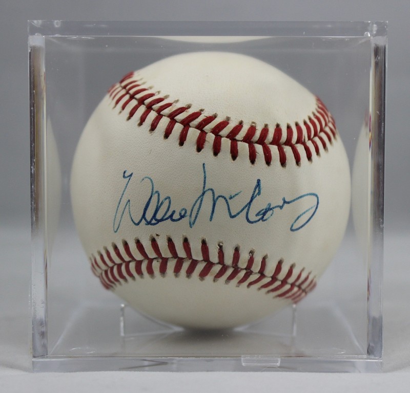 Signed Baseball ~Willie McCovey~ Autograph *HoF* Giants PSA/DNA Authentic ~ COA