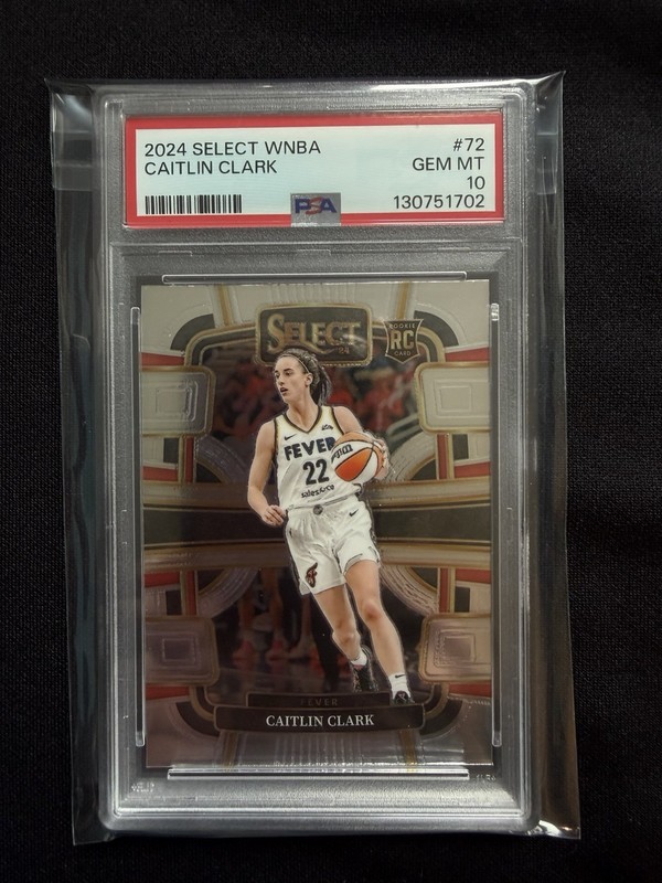 2024 Panini Select WNBA - Concourse Caitlin Clark #72 (RC) PSA 10