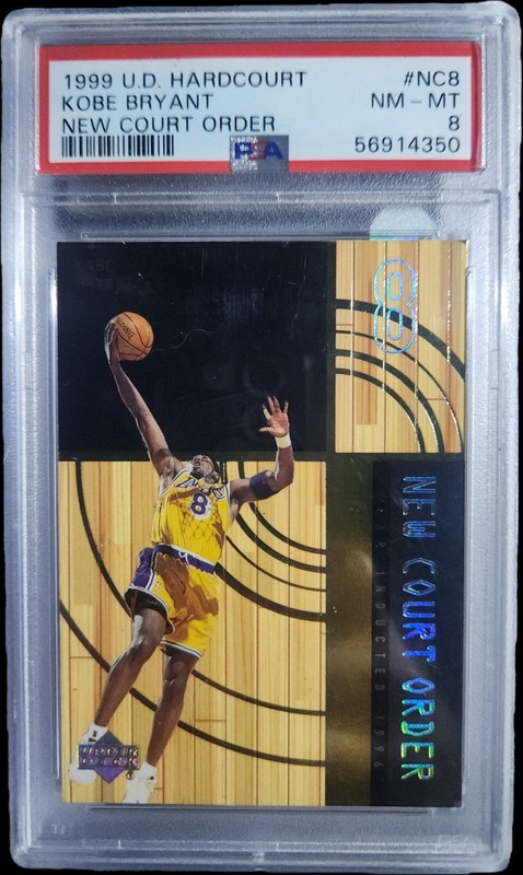 1999 Upper Deck Hardcourt New Court Order Kobe Bryant #NC8 PSA Graded Card HOF