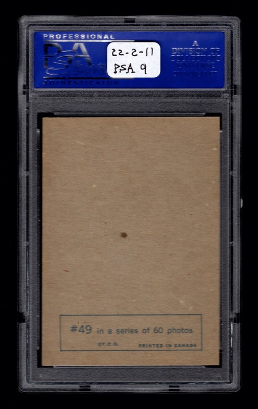 PSA 9 THE BEATLES 1964 O-Pee-Chee Card #49 THE HIGHEST EVER GRADED 1/1 view 2
