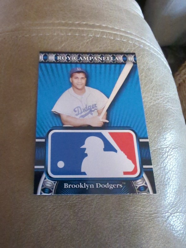 2010 TOPPS LOGOMAN HTA #HTA-39 ROY CAMPANELLA BROOKLYN DODGERS