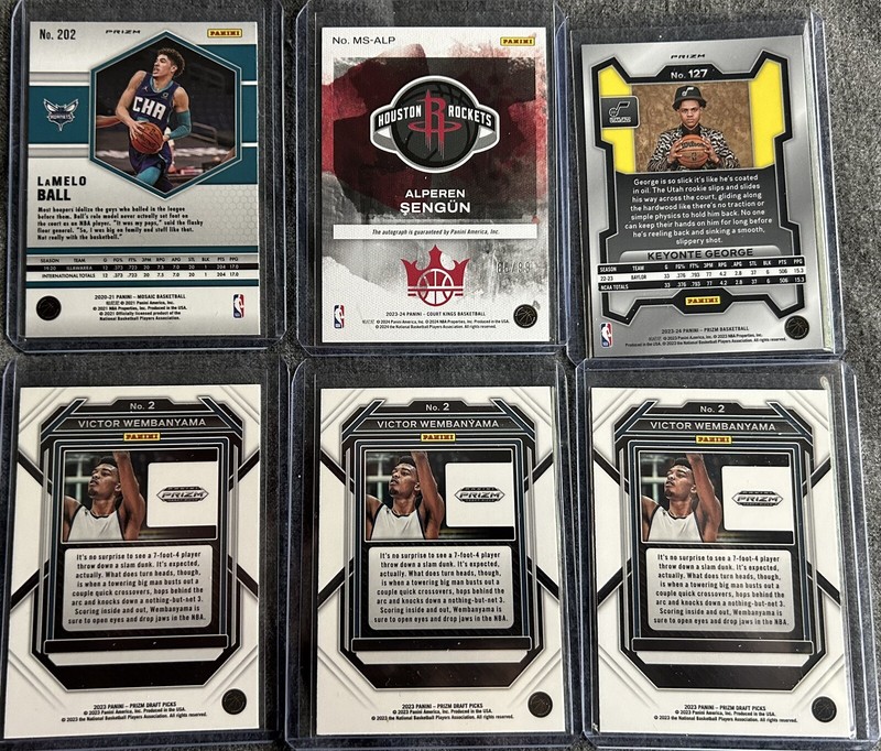 Victor Wembanyama/Lamelo/Sengun/Keyonte George Rookie BUYBACK Pack! PLEASE READ! view 2