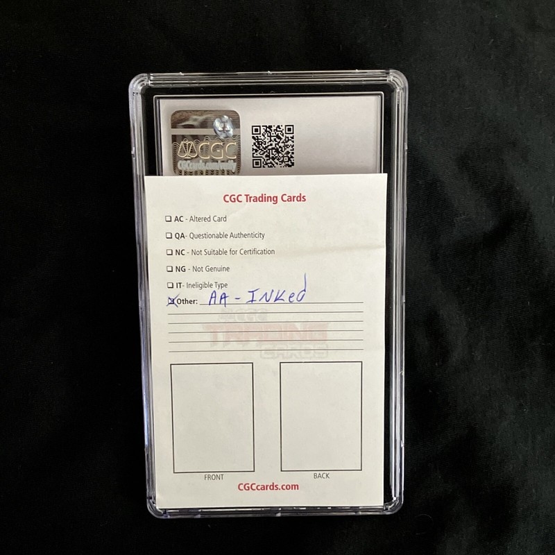 Mox Ruby Beta Power Nine P9 Authentic CGC (0003) Magic the Gathering | MTG view 2