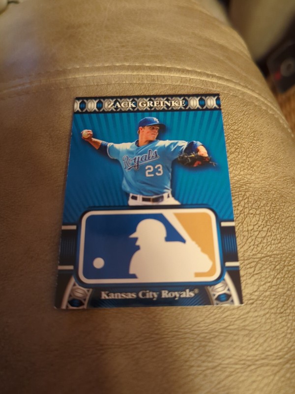 2010 Topps Logoman HTA Zack Greinke Kansas City Royals #HTA-37