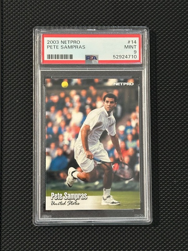 2003 NetPro - Pete Sampras #14 PSA 9