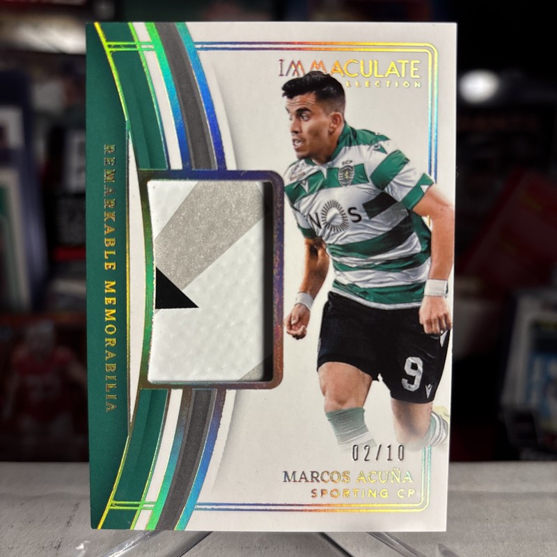 Marcos Acuna 2023-24 Panini Immaculate RARE Match Worn Relic MEM SSP /10 ⭐️ MINT