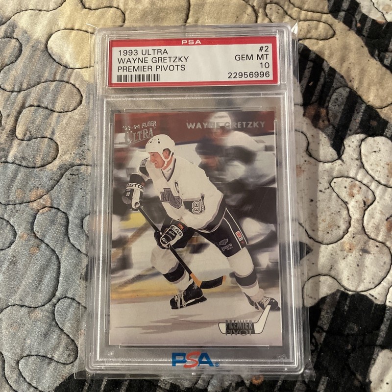 1993 POP 18👈ULTRA PREMIER PIVOTS🏒WAYNE GRETZKY #2 PSA 10 “THE GREAT ONE”RARE!