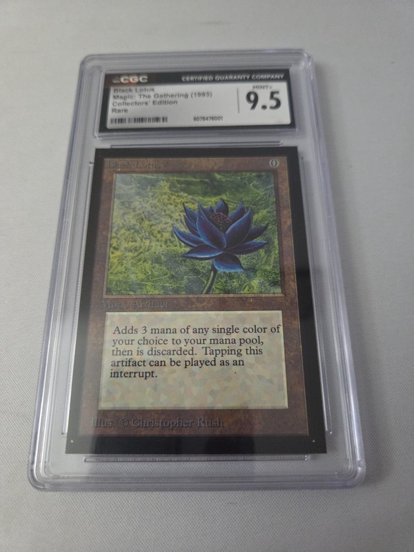 MtG Magic The Gathering 1993 Collector’s Edition Rare CGC 9.5 Black Lotus