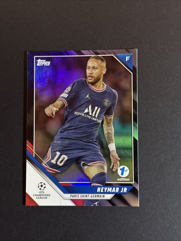2022 Topps 1st Edition Neymar Jr /10 PSG