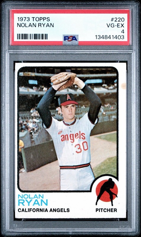 1973 Topps Nolan Ryan #220. PSA 4. Just Graded.