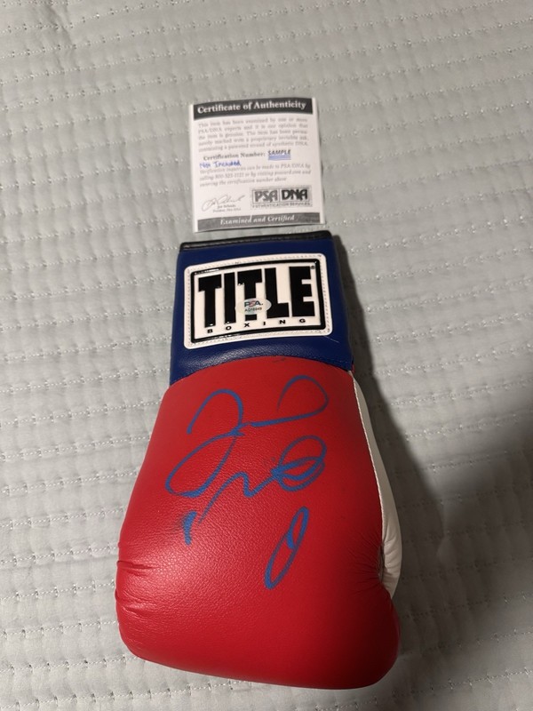 FLOYD MAYWEATHER JR. SIGNED BOXING GLOVE PSA COA AUTHENTIC AUTOGRAPH MONEY RARE 