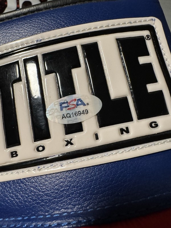 FLOYD MAYWEATHER JR. SIGNED BOXING GLOVE PSA COA AUTHENTIC AUTOGRAPH MONEY RARE  view 2