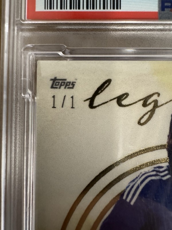 DIDIER DROGBA 2021-22 Topps Pearl UCL GOLD Legend Auto 1/1 ONE OF ONE PSA 9🔥🔥 view 2