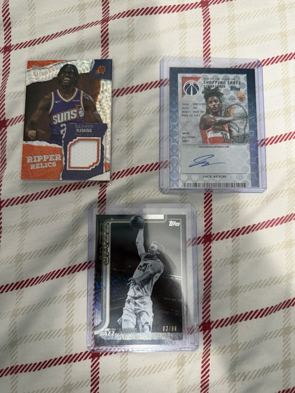 NBA PATCH AUTO AND NUMBERED LOT