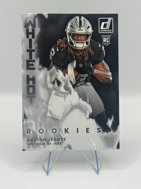 2025 Panini Donruss Ashton Jeanty White Hot Rookies