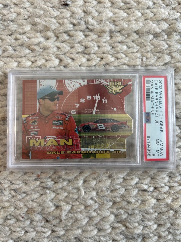 2003 Wheels High Gear Dale Earnhardt Jr. Man And Machine MM 6A PSA 8 view 2