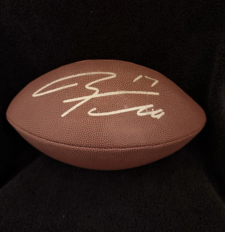 Ryan Tannehill Autographed Signed Football COA PSA DNA Texas A&M Dolphins Titans